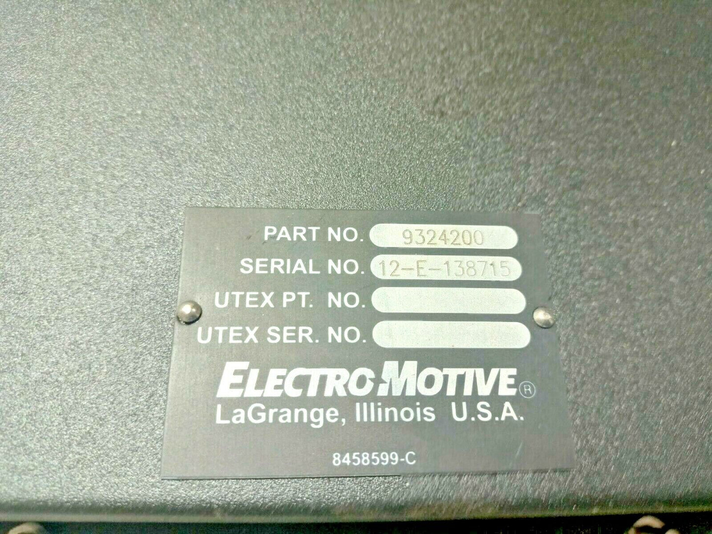 Electromotive 9324200 Control Module