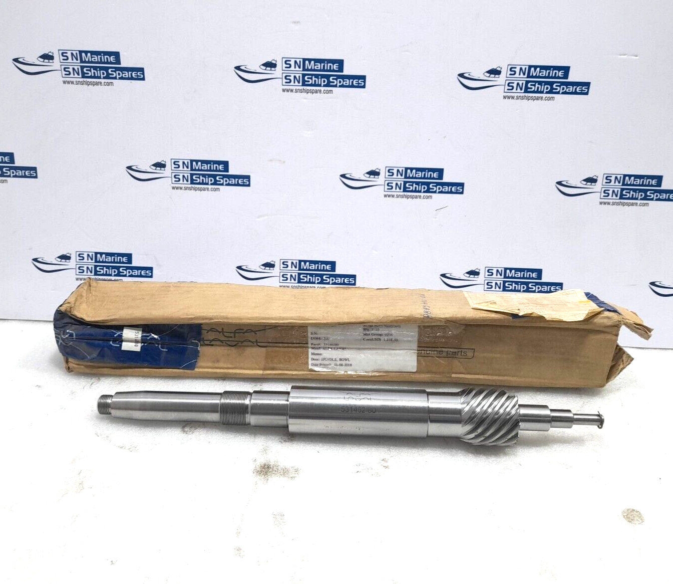 Alfa Laval 53146280 Bowl Spindle 531462-80 531462 80