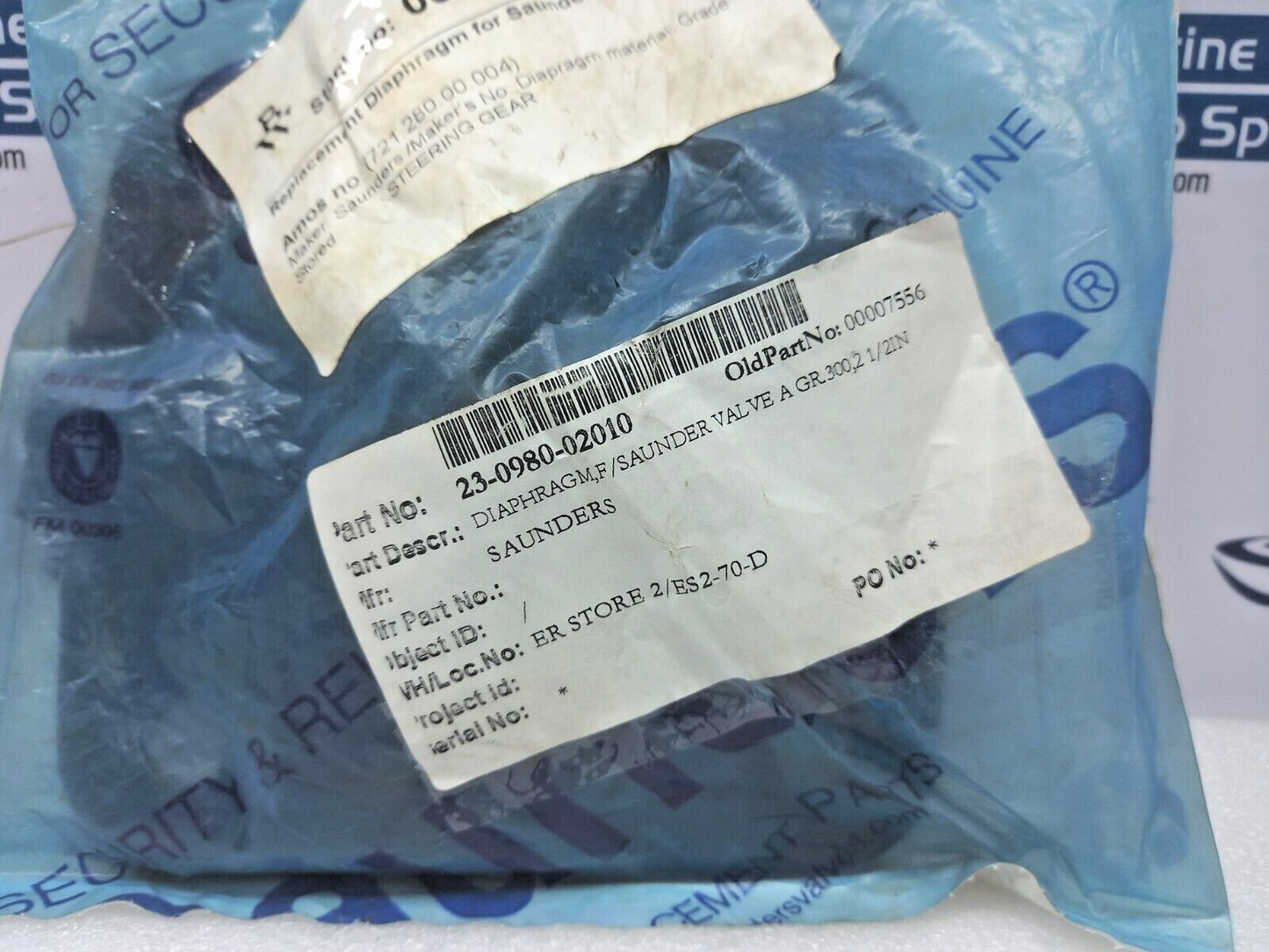 Saunder Grade 300 Replacement Diaphragm For Saunder Valve A-DN 65