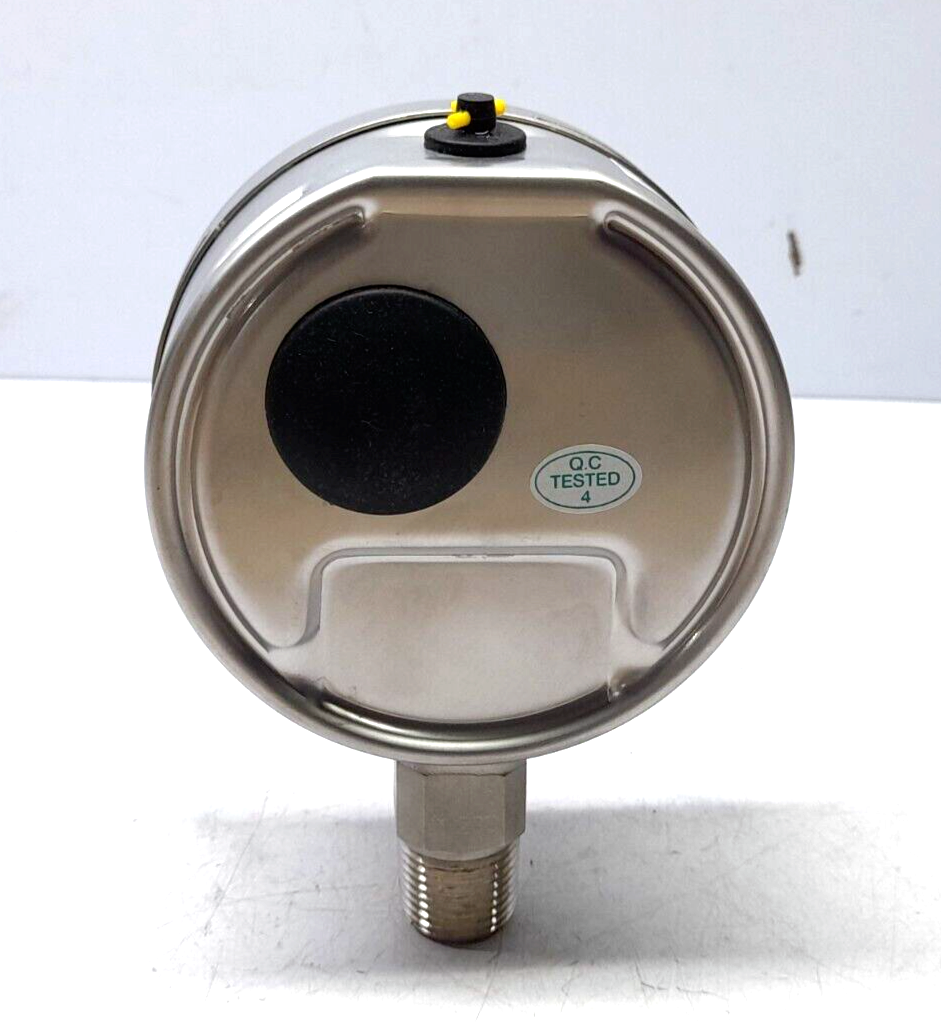 Wika 9050213 Pressure Gauge 232.50.100 ½ NPT 0-4 Bar 0-60 PSI