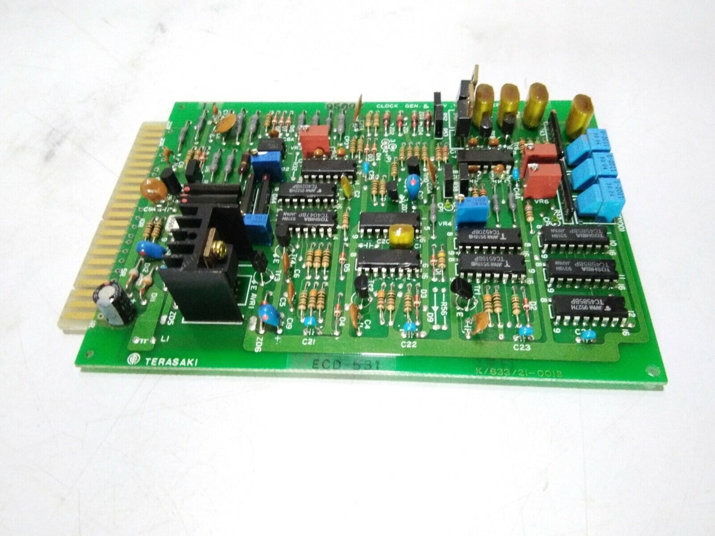 TERASAKI ECD-531 PCB CLOCK GEN. & I/V.V/I CONVERTER K/833/21-00IB ECD531