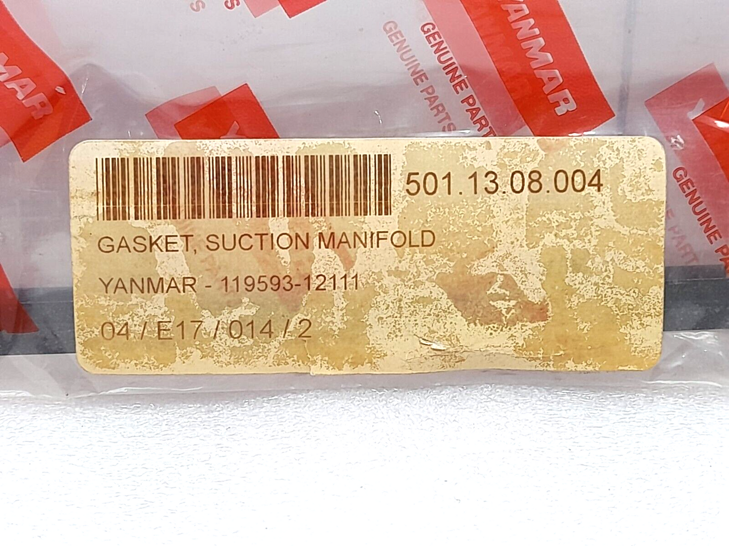 Yanmar 119593-12111 Suction Manifold Gasket 11959312111