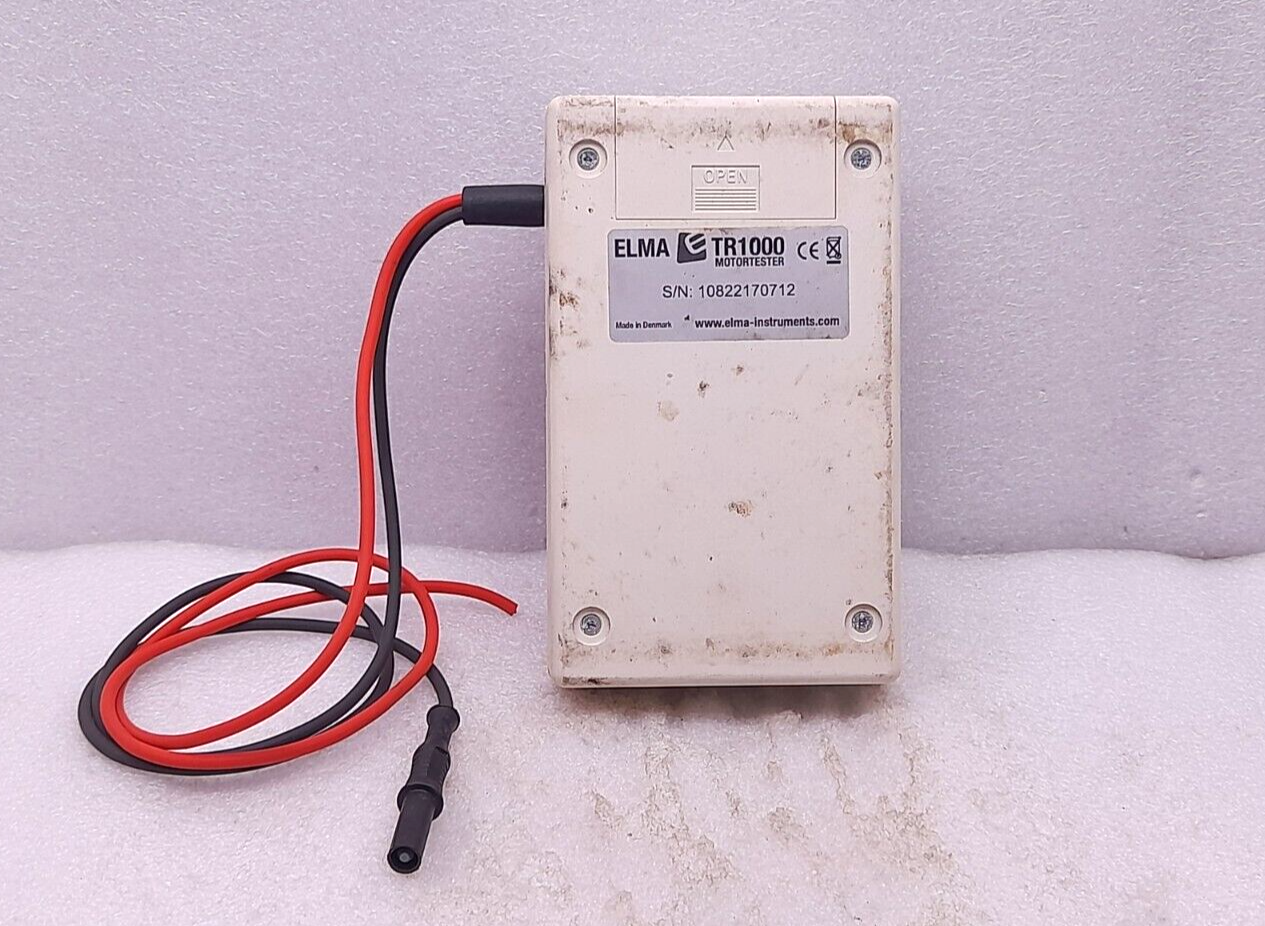 Elma TR1000 Compact Motor Tester 5703317400512