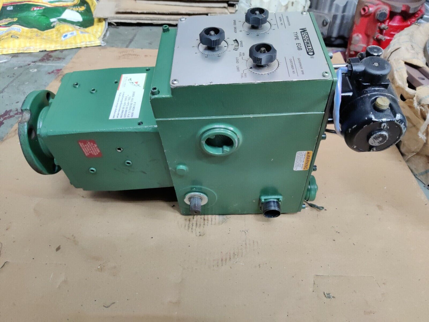 WOODWARD EGB 8241-943 GOVERNOR RPM-136-1036