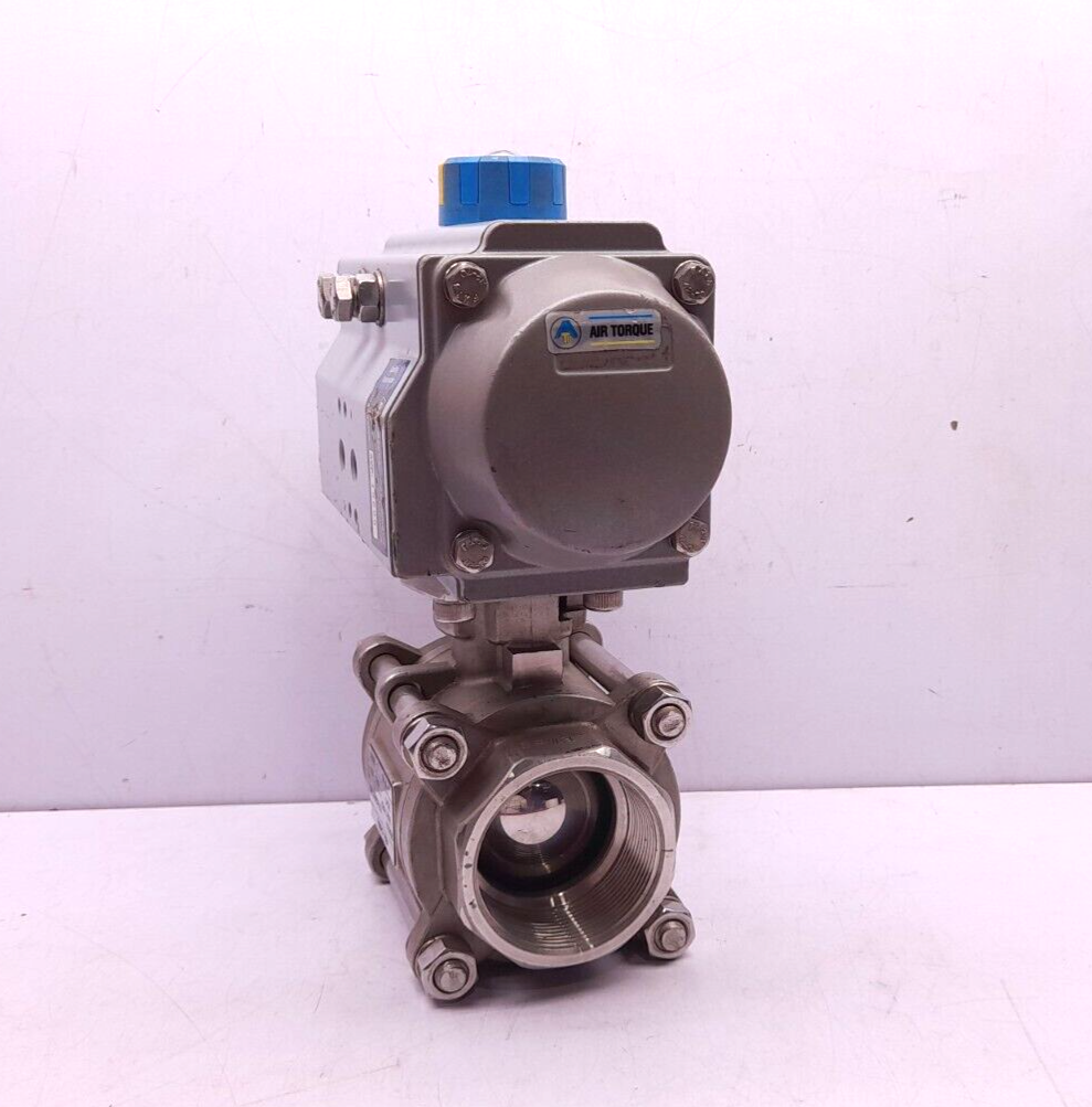 Air Torque AT201 D B F05/F07-N-D-17 Actuator With Series 77 DN 50-2” Ball Valve