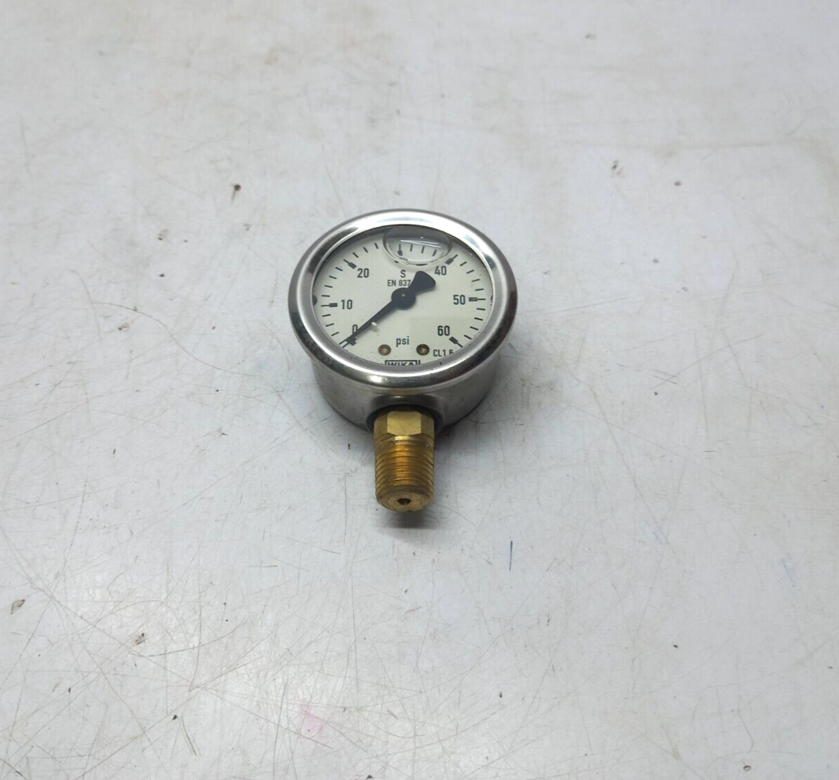 Wikai EN 837-1 Pressure Gauges 0-60 PSI