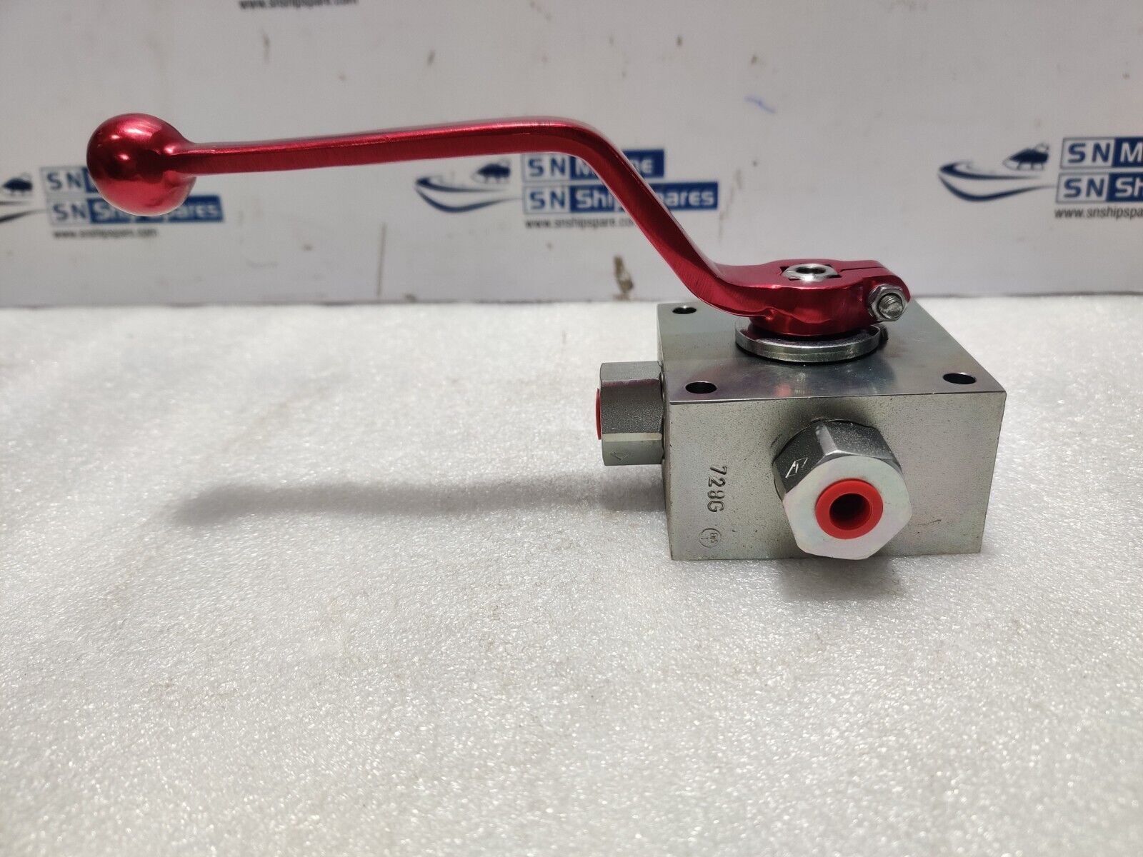Stauff 3KH-DN4-G1/8 Ball Valve 3-Way PN500/7250Psi