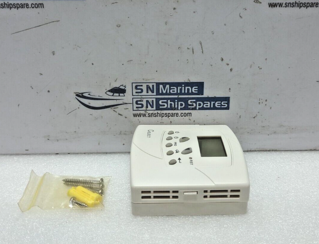 CELECT DRT2 Programmable Compact Thermostat AC24...250V~ 50/60Hz RS 407-5985