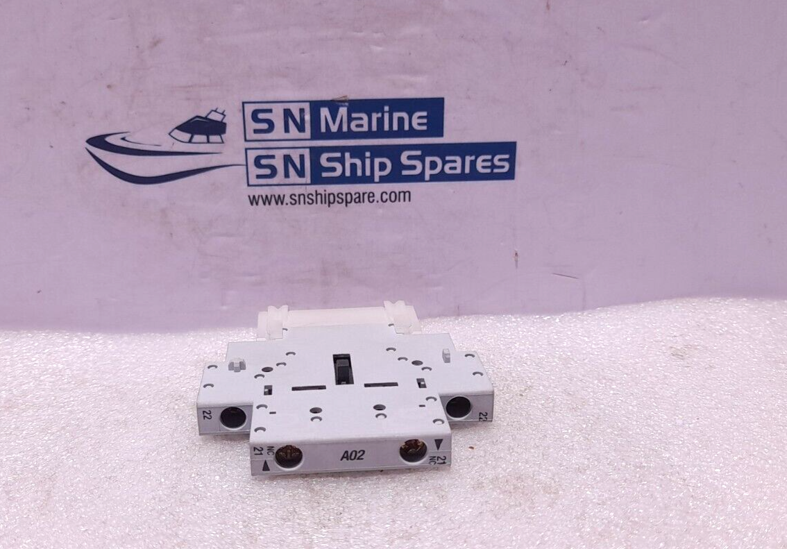 Allen Bradley 100-MCA02 Contactor Interlock Ser B AC-12 690V 10A 22.422.140-01