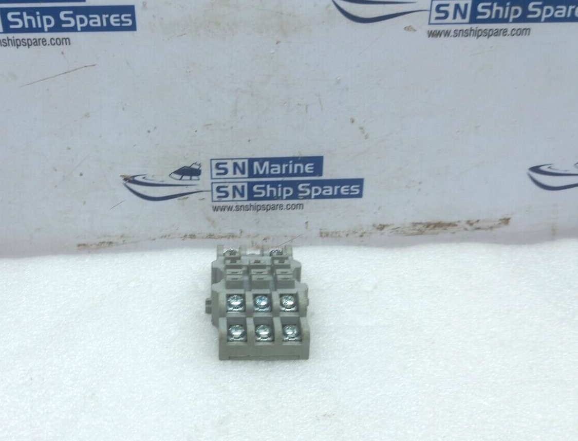 Tyco 27E121 Control Relay Socket P&B Alimak 5151211 2PCs In Lot