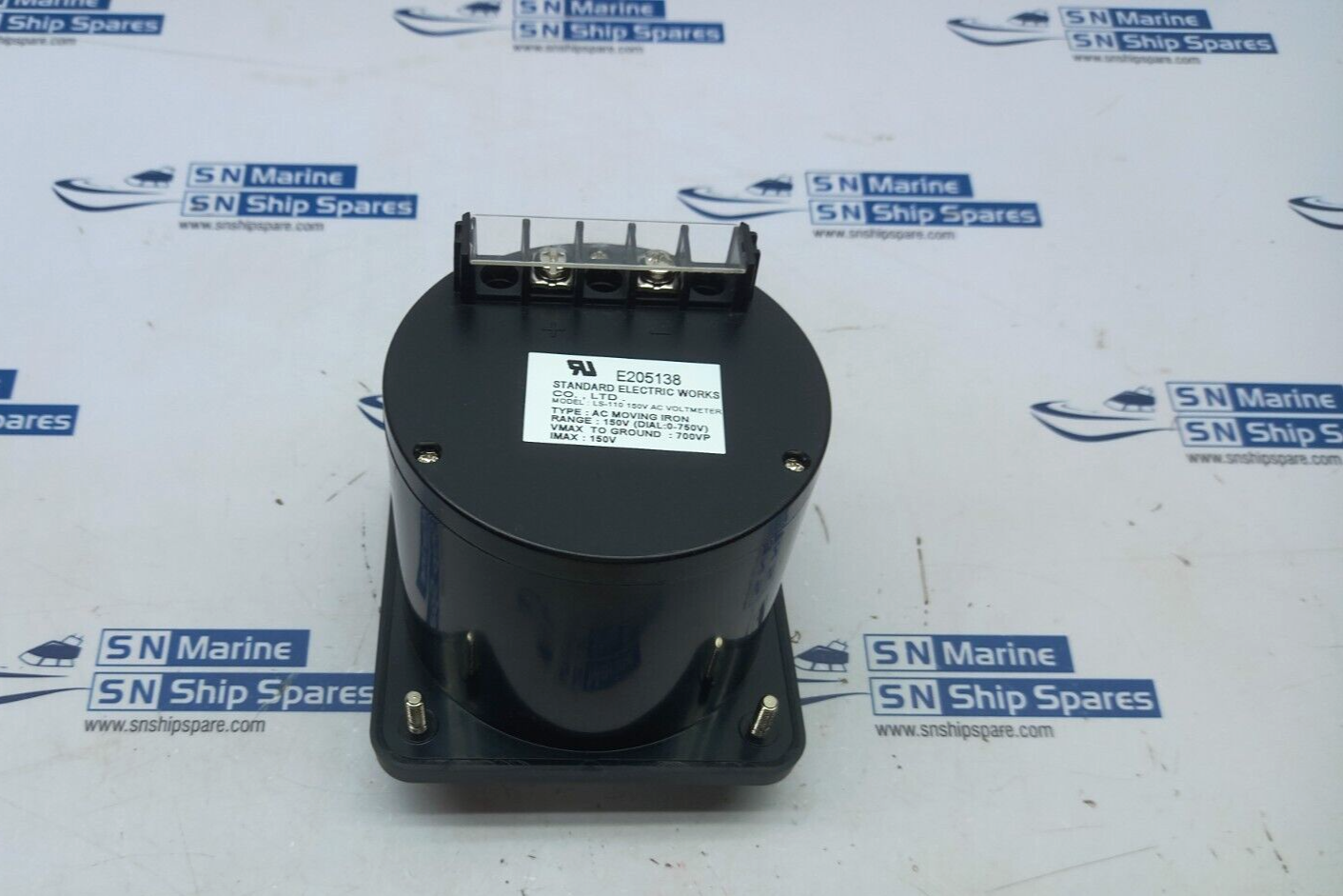 Standard Electric LS-110 AC Voltage Meter 0-750V 150Vac NOV 230073