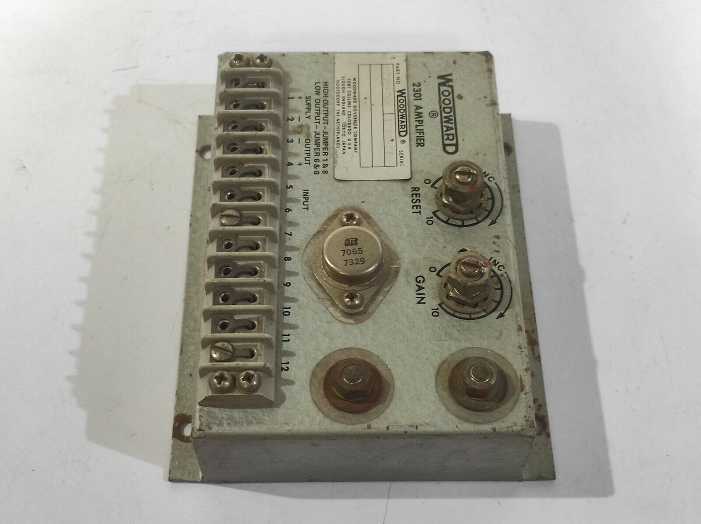 Woodward 8270-768 2301 Amplifier  8270768 