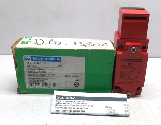 Telemecanique XCS A703 Safety Limit Switch XCS Ui 500V Uimp 6kV