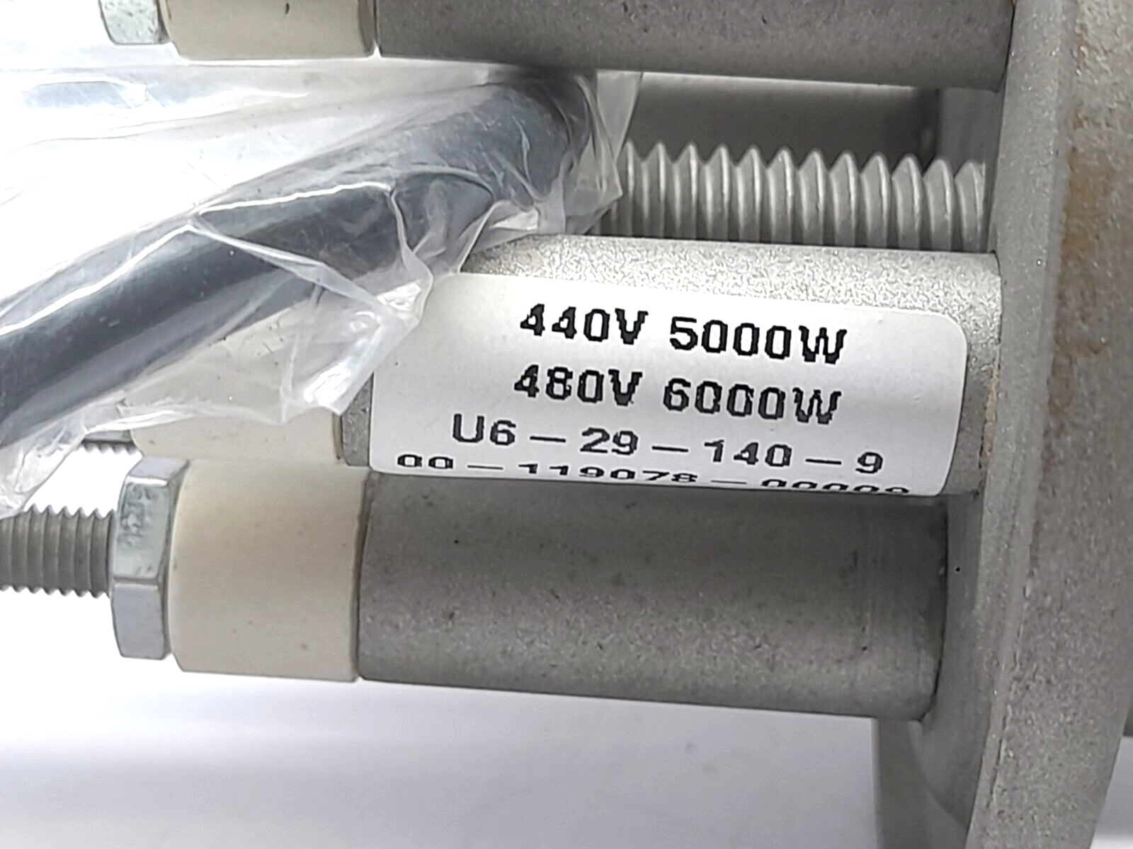 Watlow U6-29-140-8 Heater 06051016 440V 5000W 480V 6000W U6-29-140-9 00-109078-9