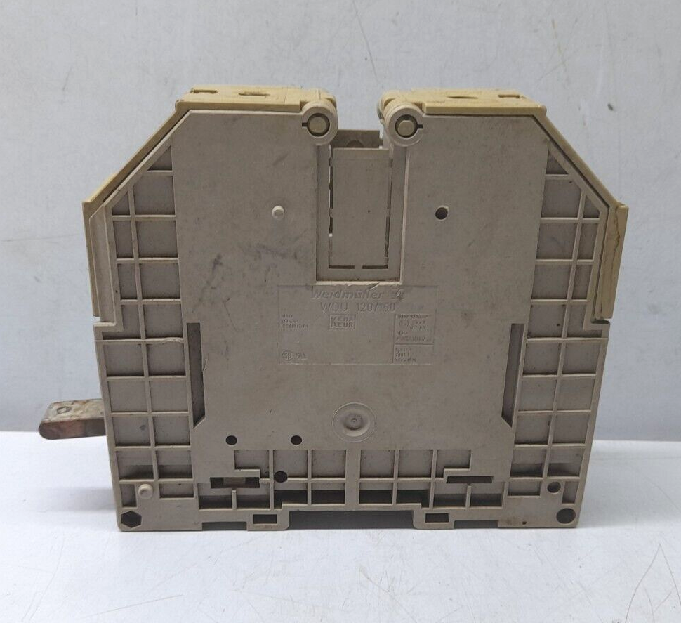 Weidmuller WDU 120/150 Terminal Block / 1000V 120mm2 IEC 60947-7-1