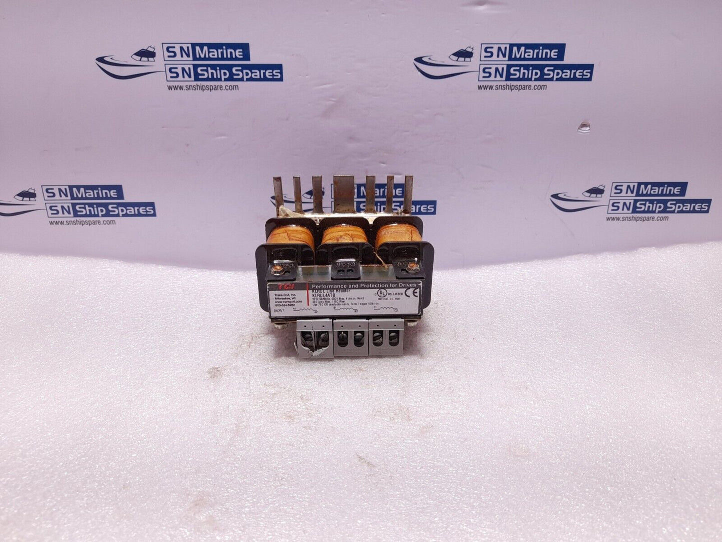 TCI Trans-Coil KLRUL Line Reactor KLRUL4ATB 3PH 50/60Hz 600V Max 4A 4ATB