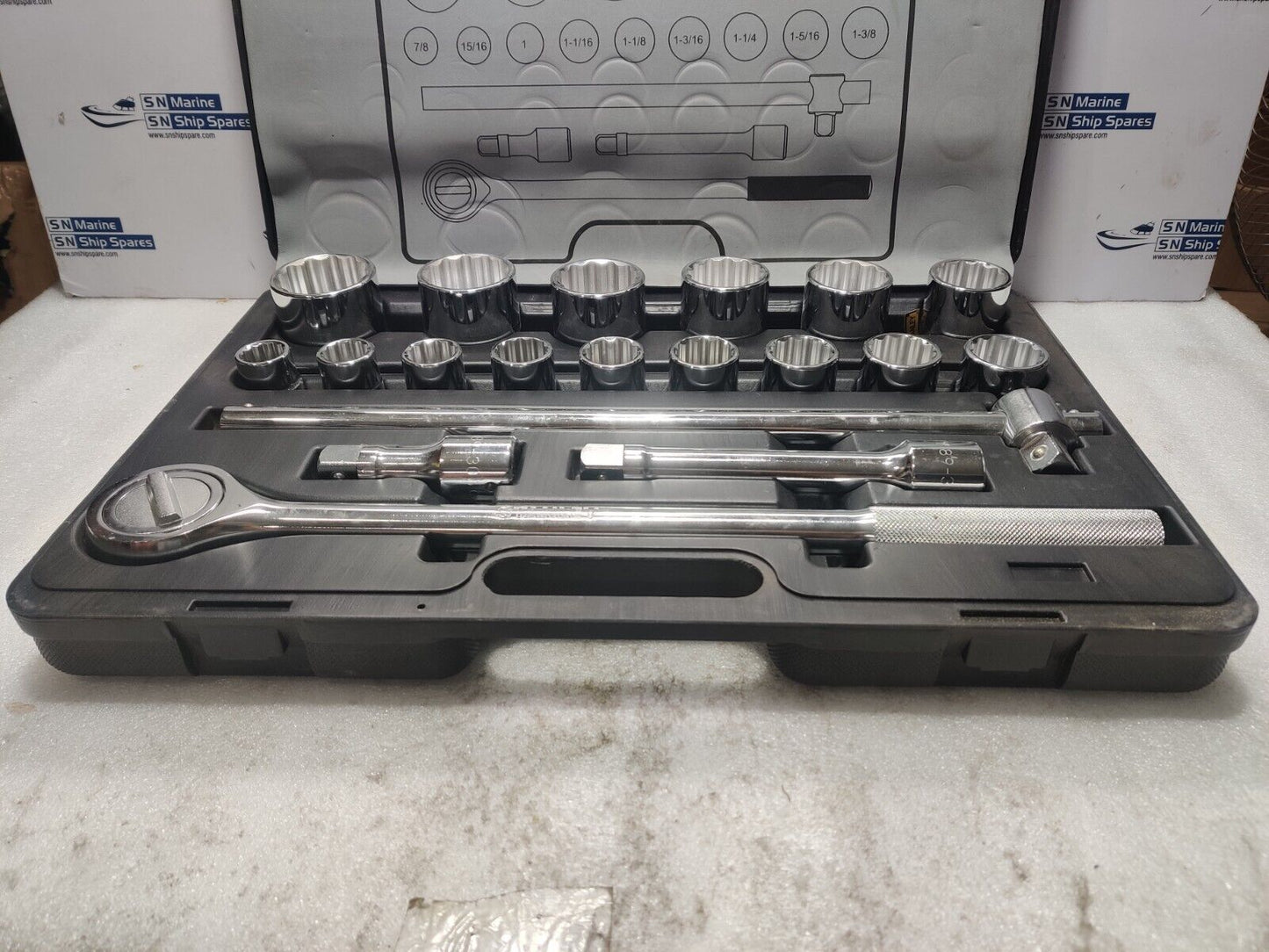 Stanley 89-133 ¾ Driver Socket Set Complete Set