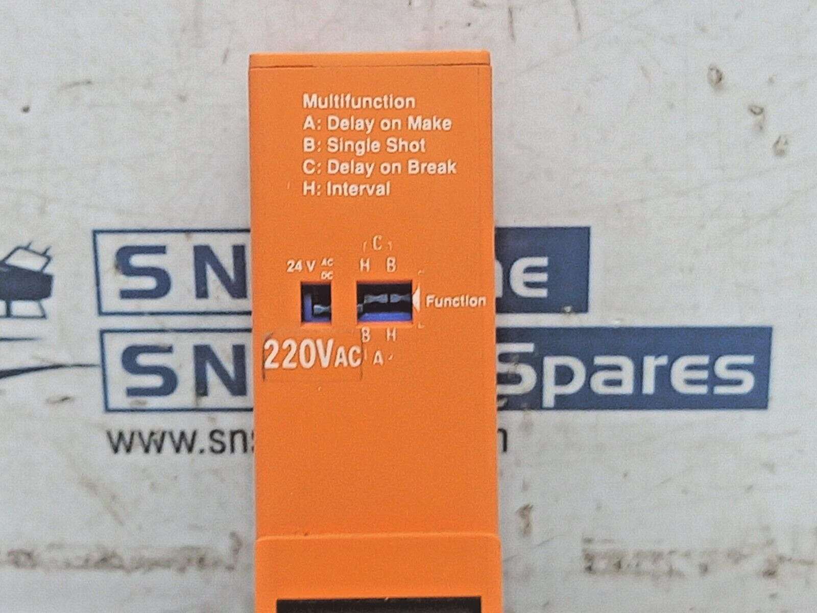 Syrelec ORL U Time Delay Relay 220VAC/24AC/DC