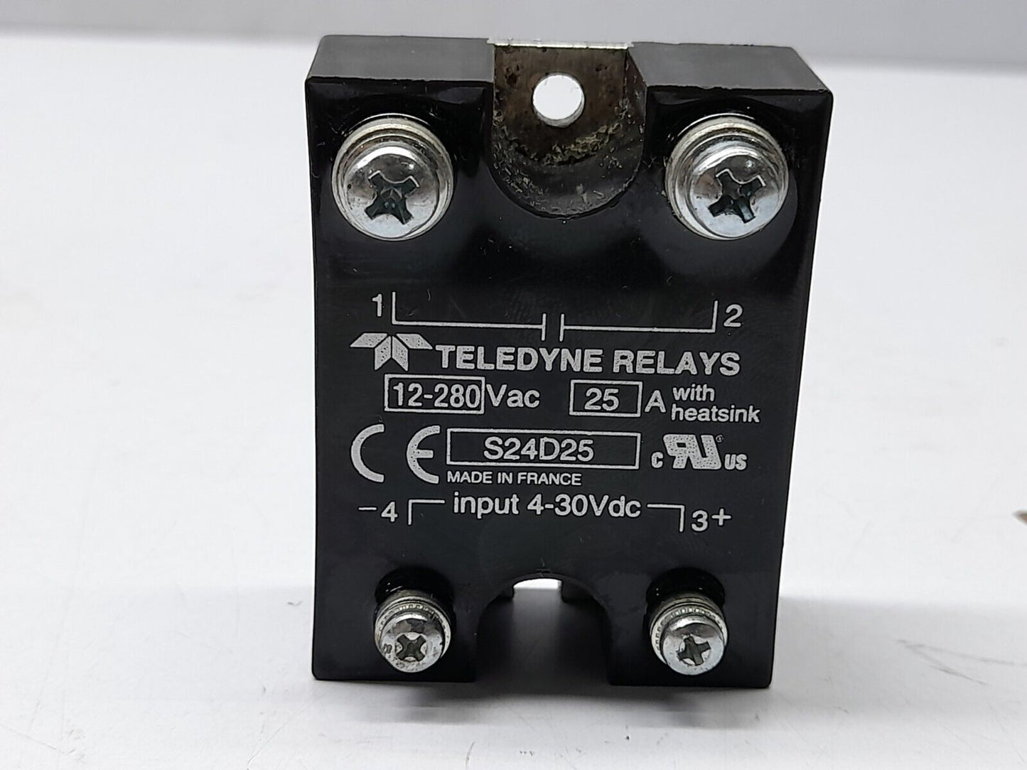 Teledyne Relays S24D25 Solid State Relay 12-280VAC 25A