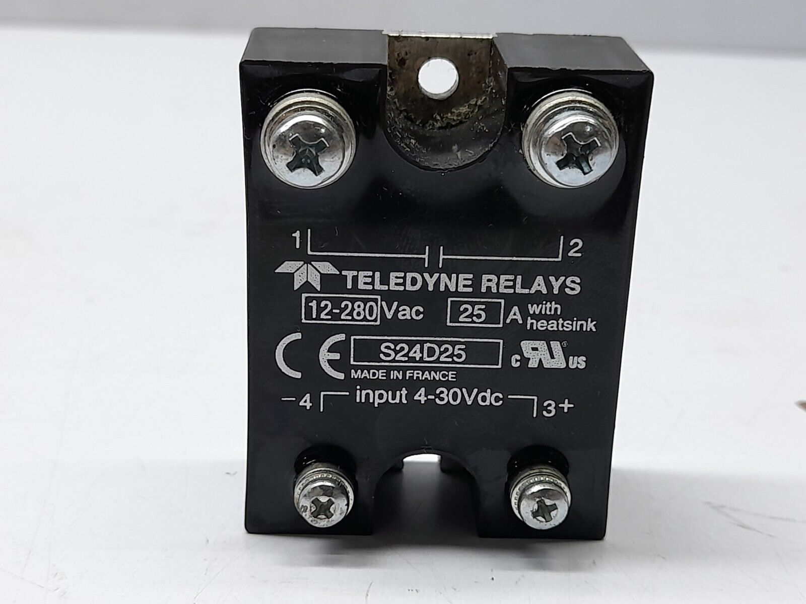 Teledyne Relays S24D25 Solid State Relay 12-280VAC 25A