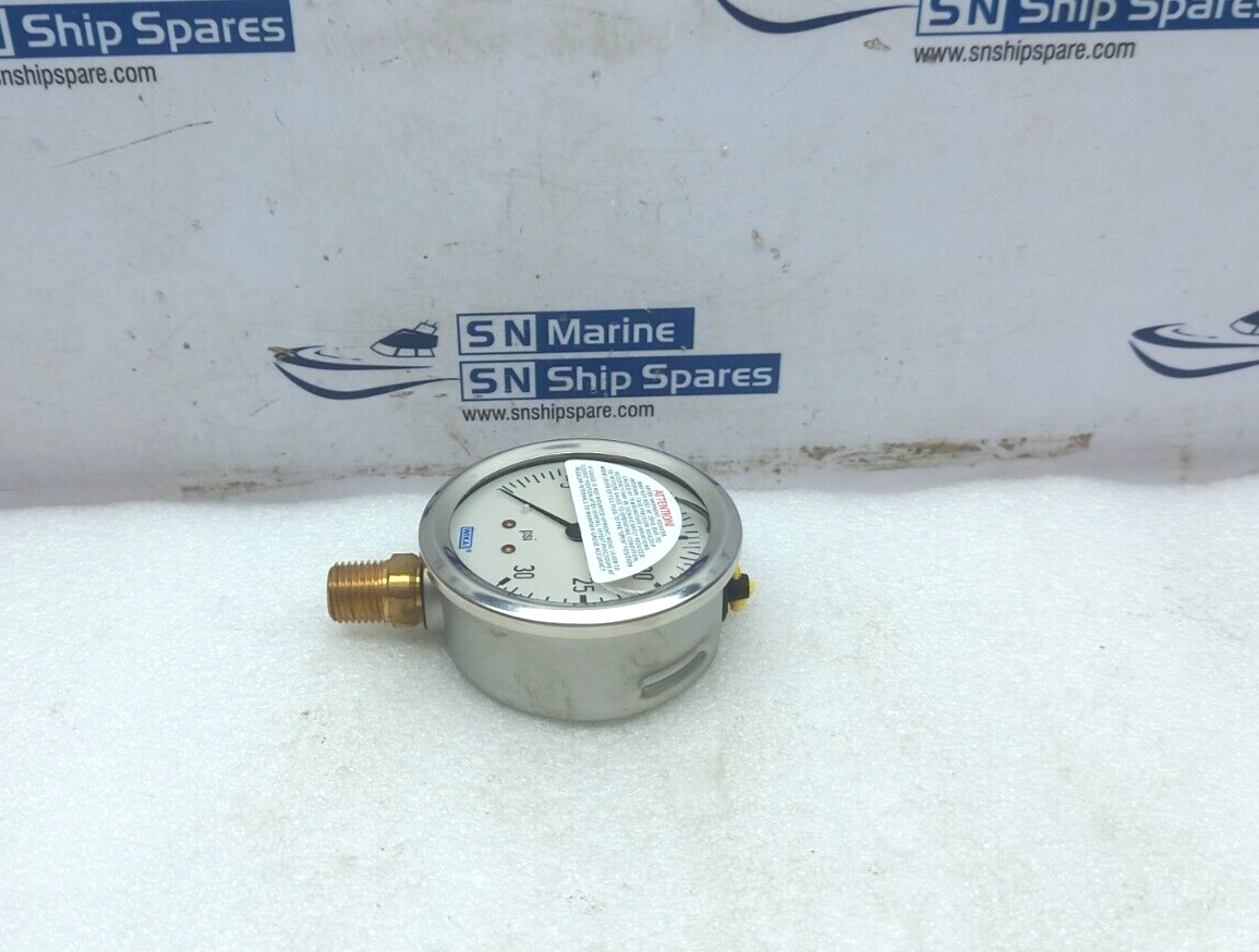 Wika Instruments 0-30 PSI Pressure Gauge