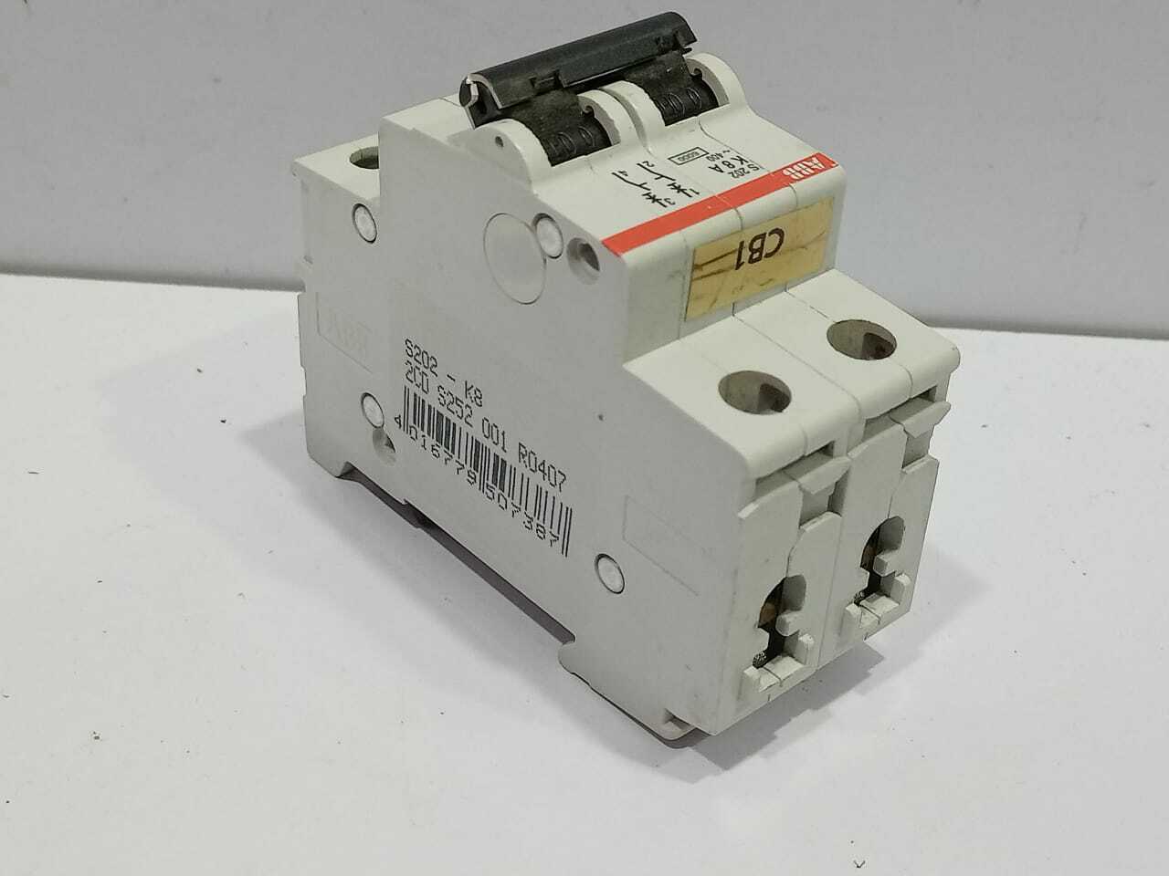 ABB S202 K8A Circuit Breaker S202-8A 277-480 VAC ~400