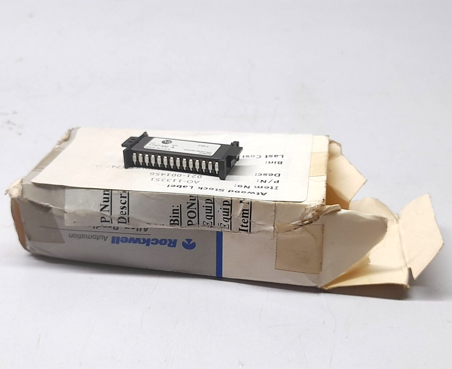 Allen Bradley 1747-M2 Ser A EEPROM Memory Module XICOR X28256 RossHill021-001456