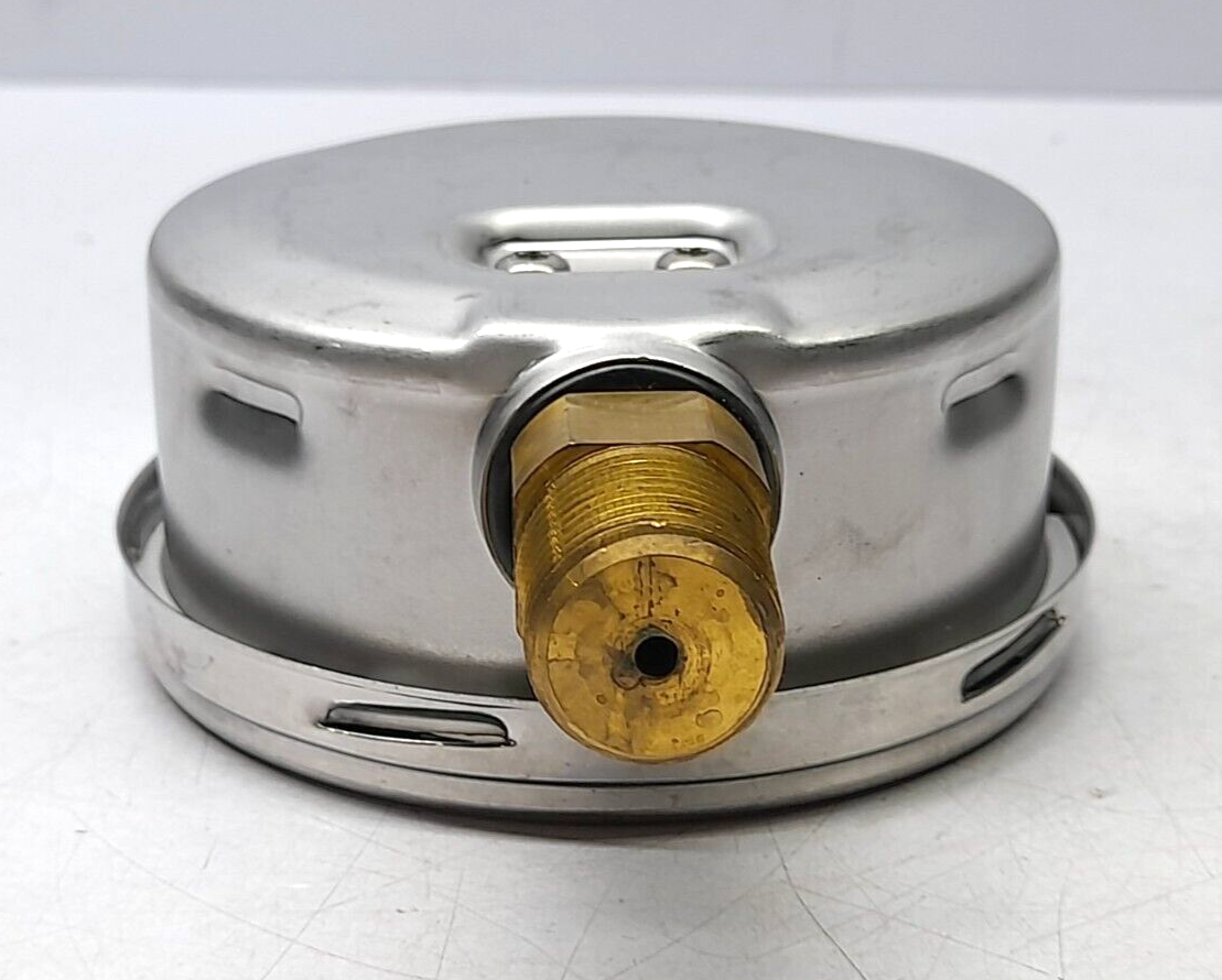 Wika 50936913 Pressure Gauge 212.54 4” Range 0-7 Bar 0-100 PSI Conn ½” NPT LM