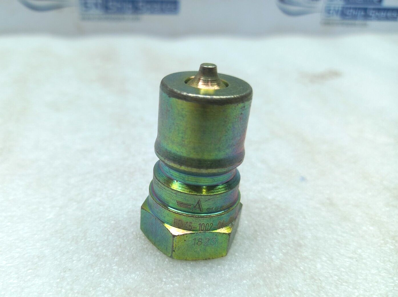 Aeroquipe FD45-1002-06-06 Quick Disconnector Nippled Valve Eaton