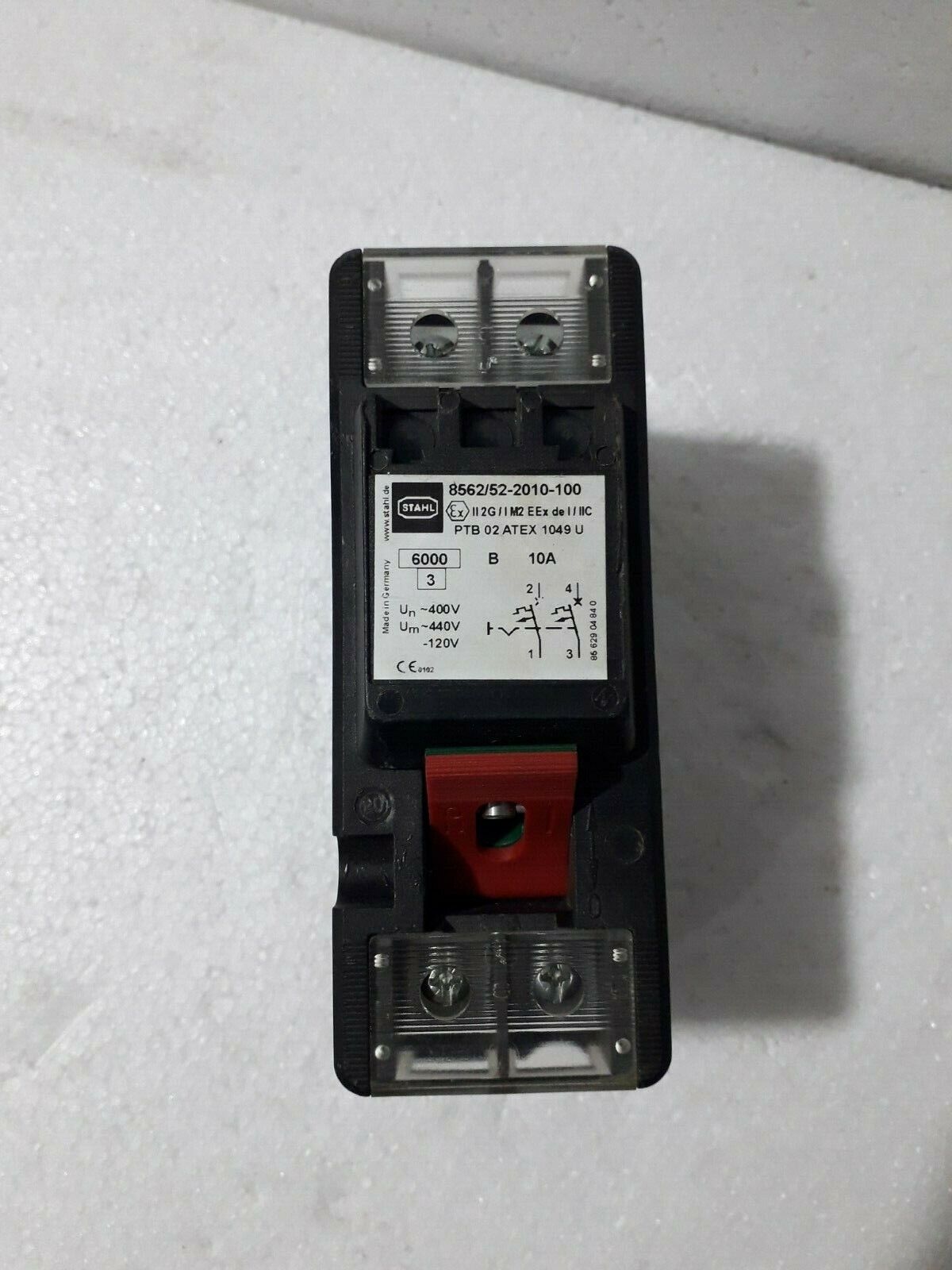 STAHL 8562/52-2010-100 Circuit Breaker 10 A 
