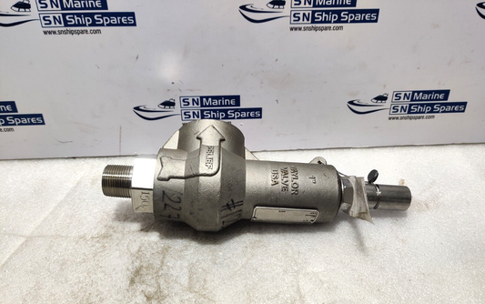 Taylor Valve T-8250-1 Relief Valve ¾ Size 126-190 Range 150Psig