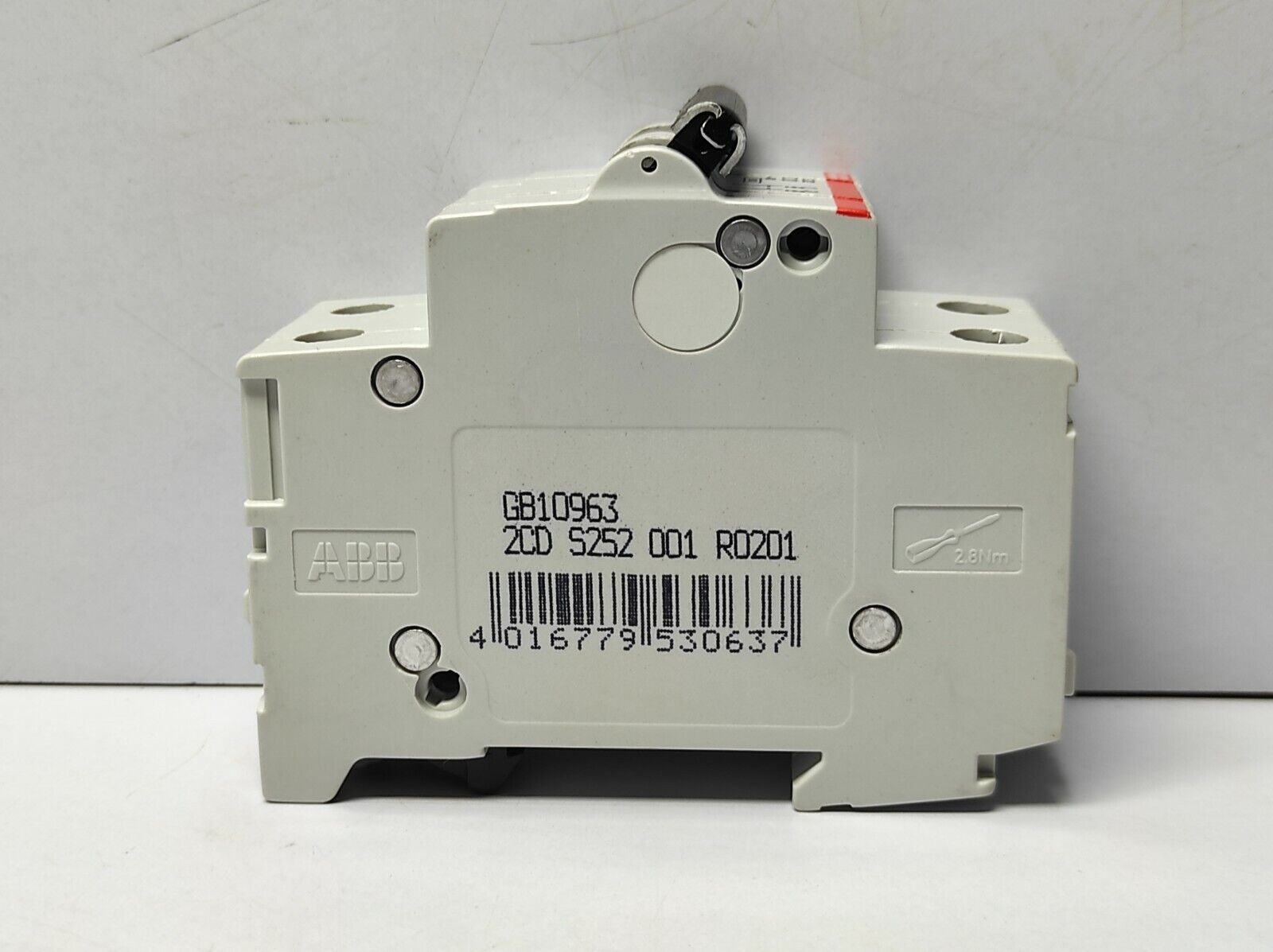 ABB GB10963 Circuit Breaker S202 D 20 2CD S252 001 R0201 2-Pole 