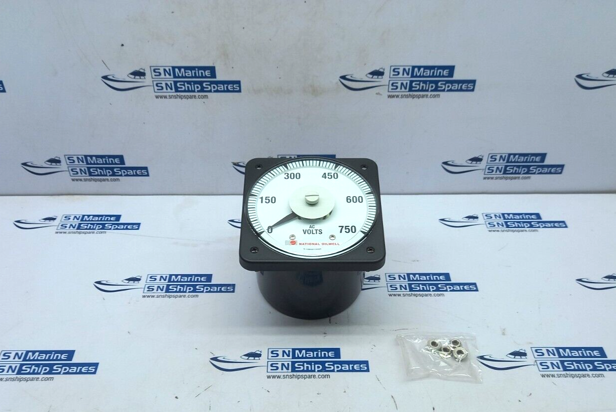 Standard Electric LS-110 AC Voltage Meter 0-750V 150Vac NOV 230073