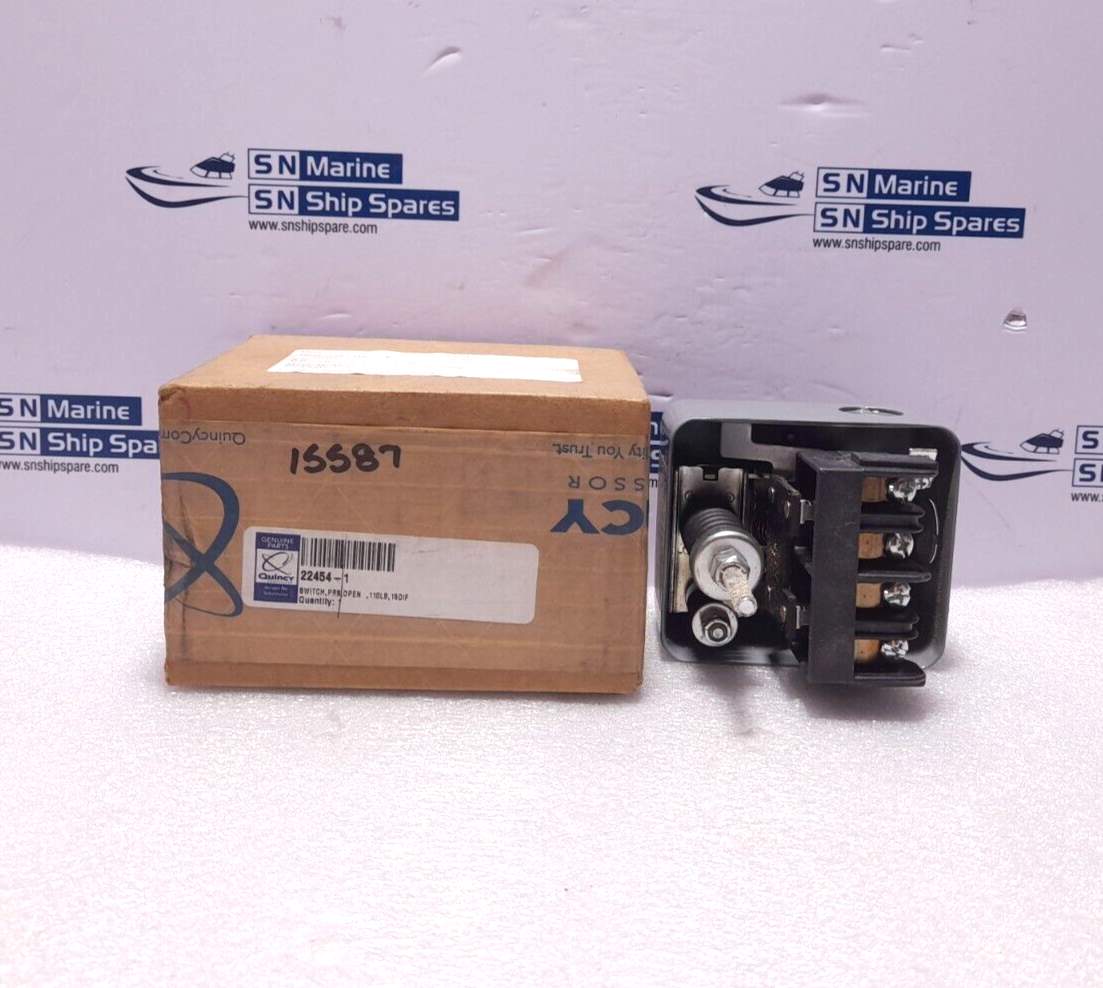Square D 9013GHG1S8J54 Ser C Quincy 22454-1 Pressure Switch 224541