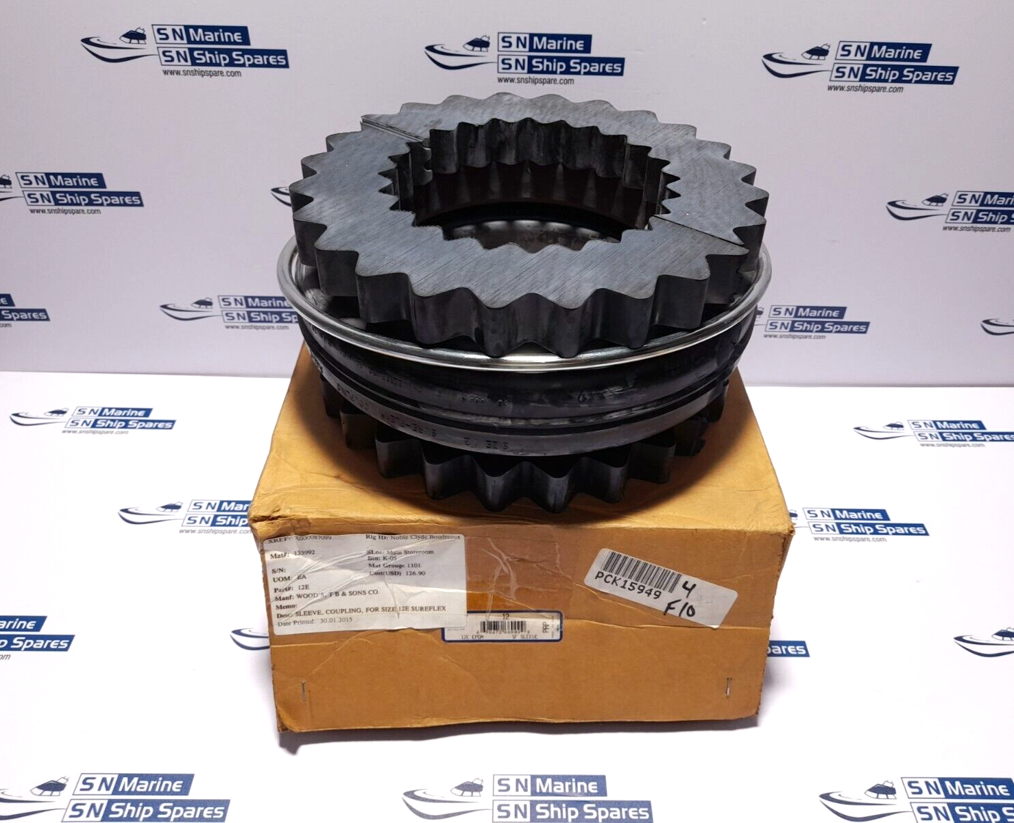 TB Woods 12 12E EPDM SF Sure Flex Coupling Sleeve