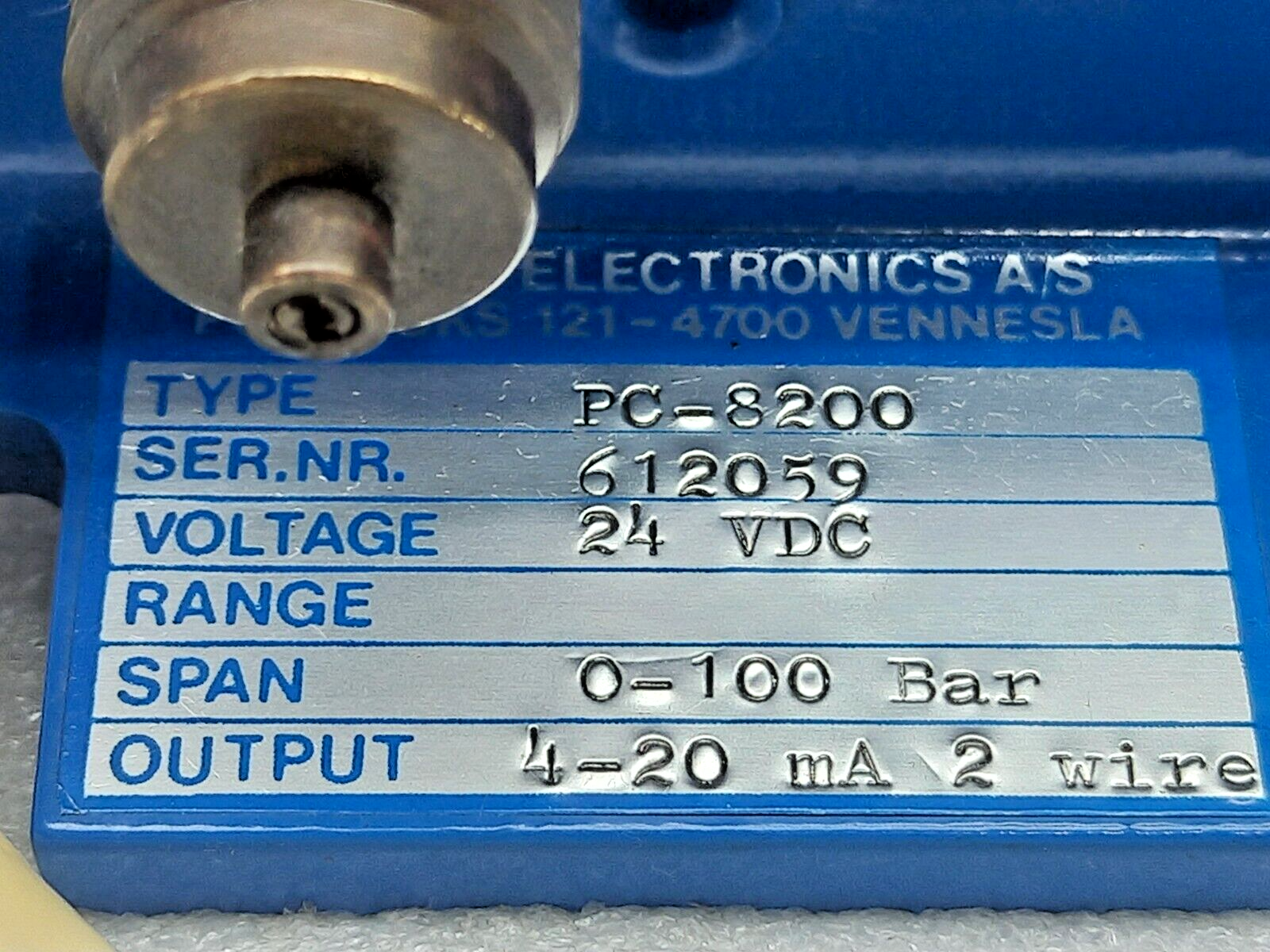 Procon Electronics PC-8200 Pressure Regulator