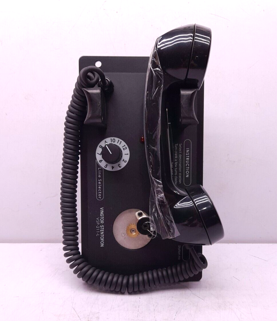 Zenitel Vingtor Stentofon VSP-211-L Soundpowered Telephone 1020600931.0600 Main