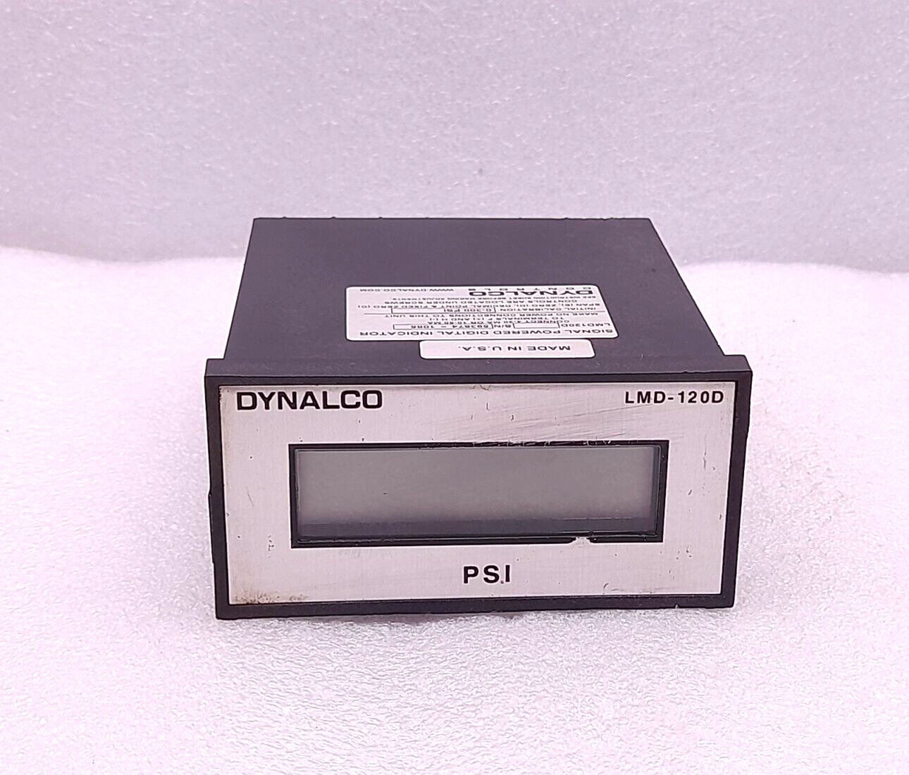 Dynalco LMD120D Loop Signal Powered Digital Indicator LMD-120 Connect 4-20mA Or