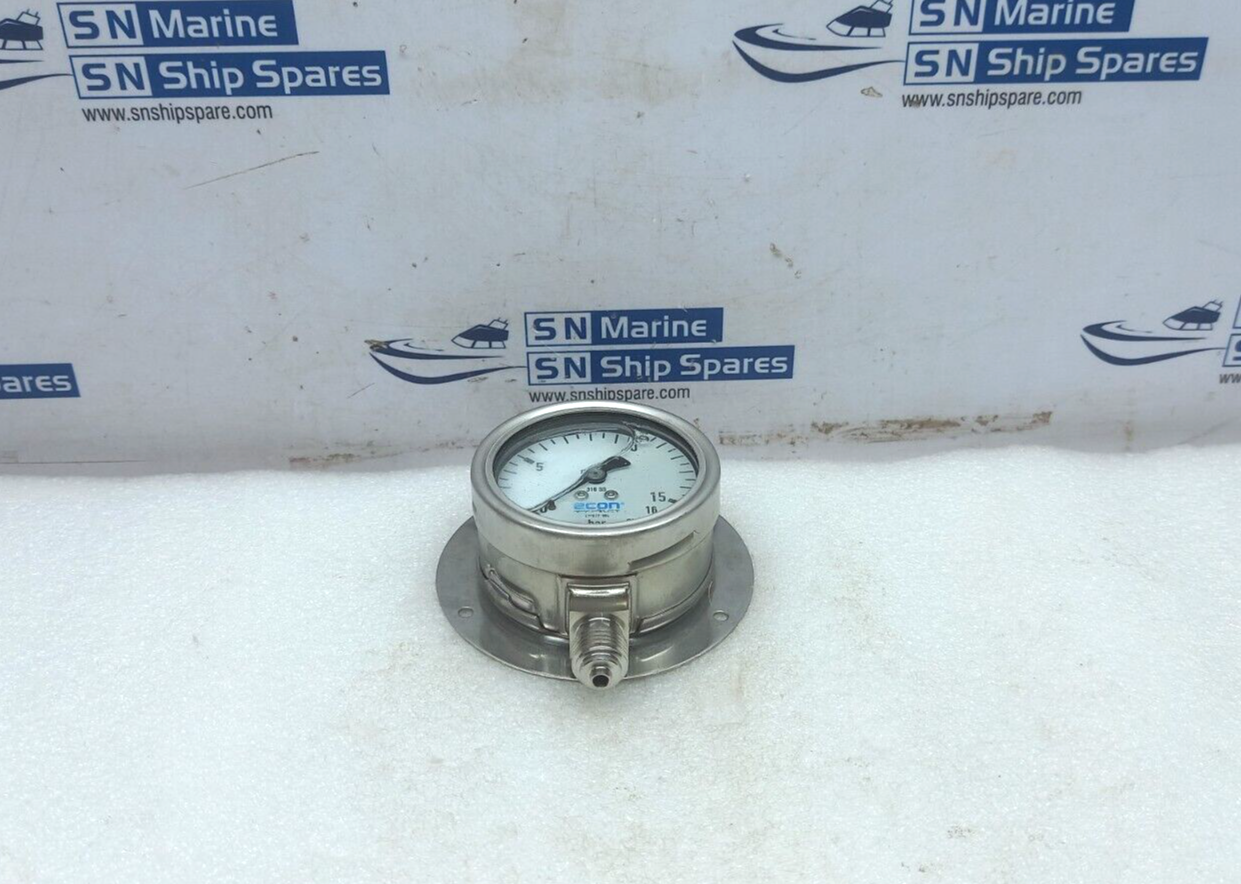 Wika 233.50.063 Compound Pressure Gauge 0-16Bar EC013833H2A5310