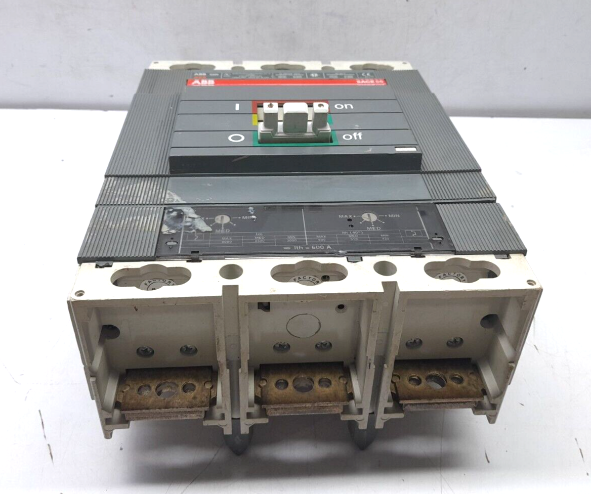 ABB SACE S6 S6N Circuit Breaker 600A 3P 600VAC