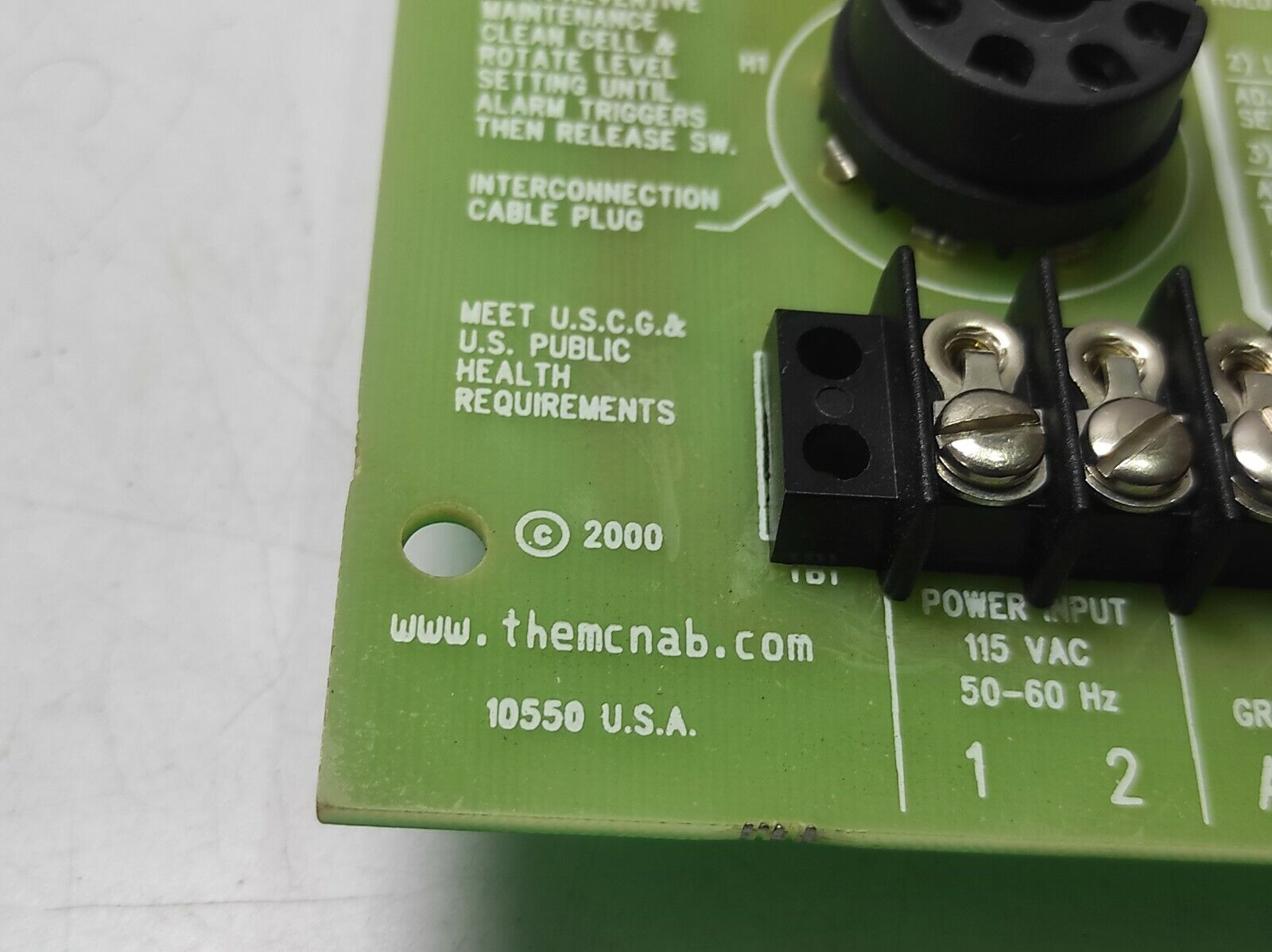 The MC Nab 18427 PCB 18672 Rev F