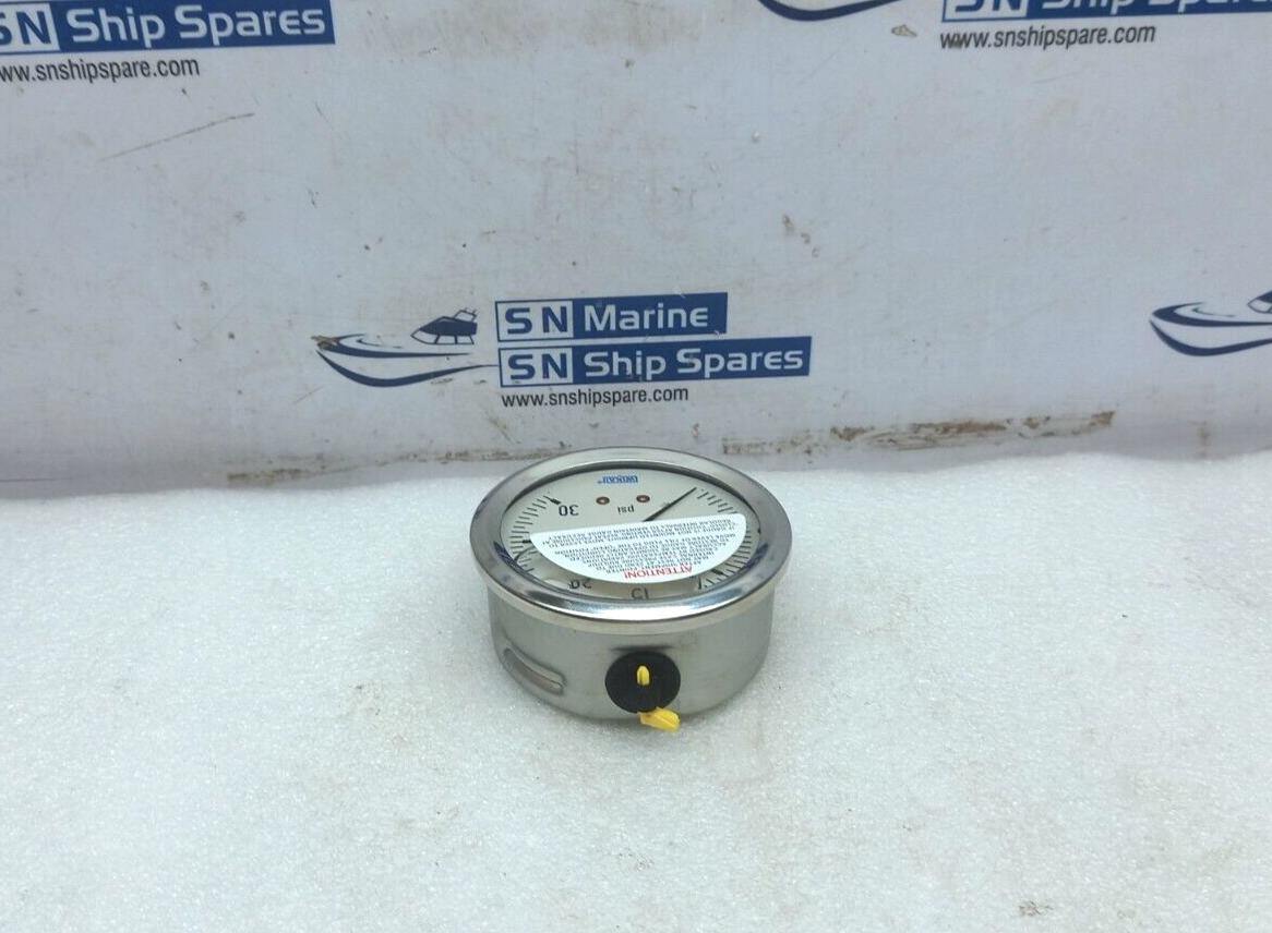 Wika Instruments 0-30 PSI Pressure Gauge