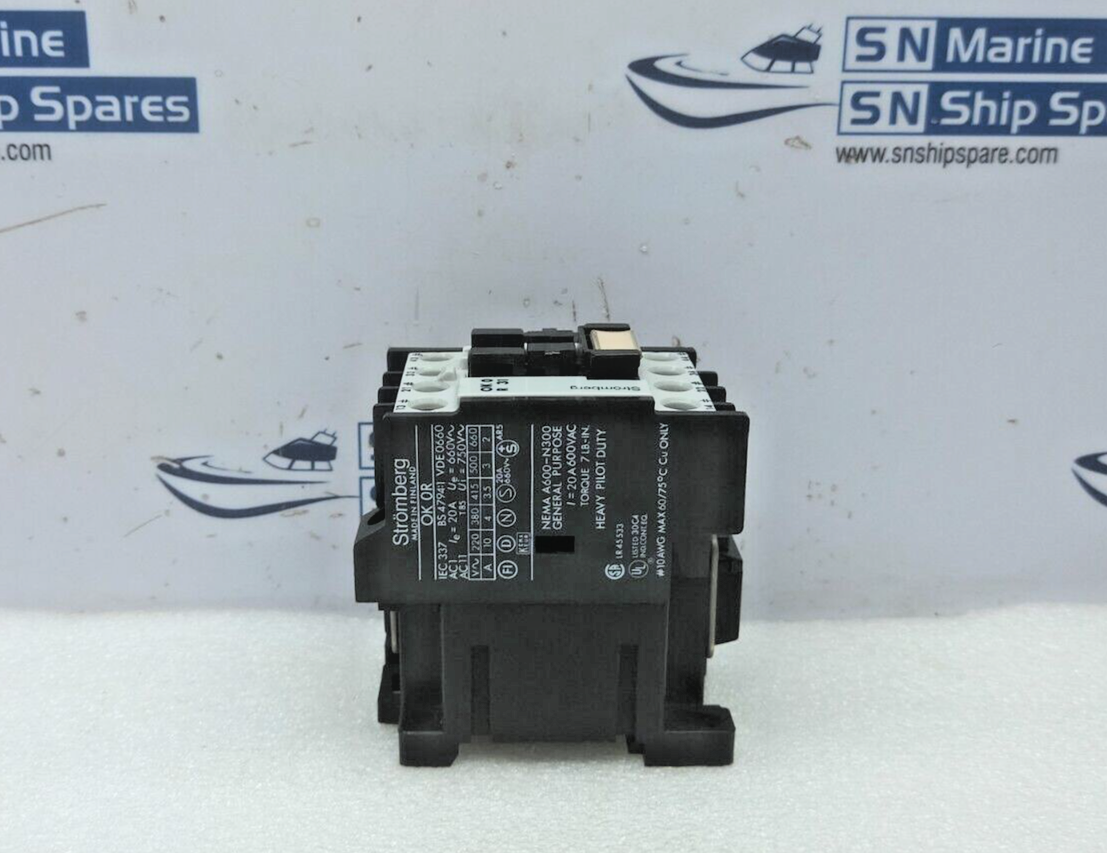 Stromberg OK-0R-31 Contactor 110V-50Hz 110/120V 60Hz OK-0R
