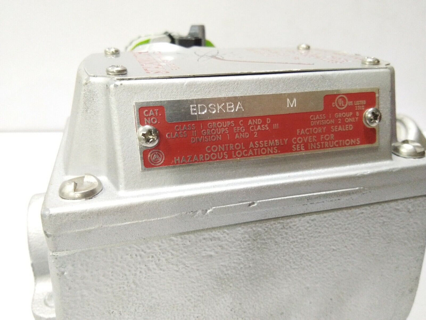 STACKMATCH EDSKBA CONTROL PANEL 220VOLT HPT ROD PILOT & IGNITER PUSH BUTTON 