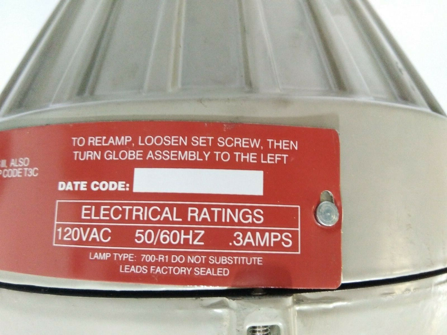 TOMAR ELECTRONICS 3200BEP EXPLOSION PROOF POWER STROBE COLOUR : BLUE