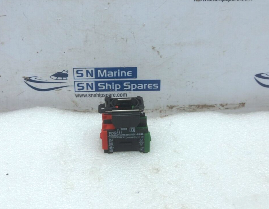 Square D DA11 Contact Block Class 9001 Watrsila D1A2S+DA11 2PCs In Lot