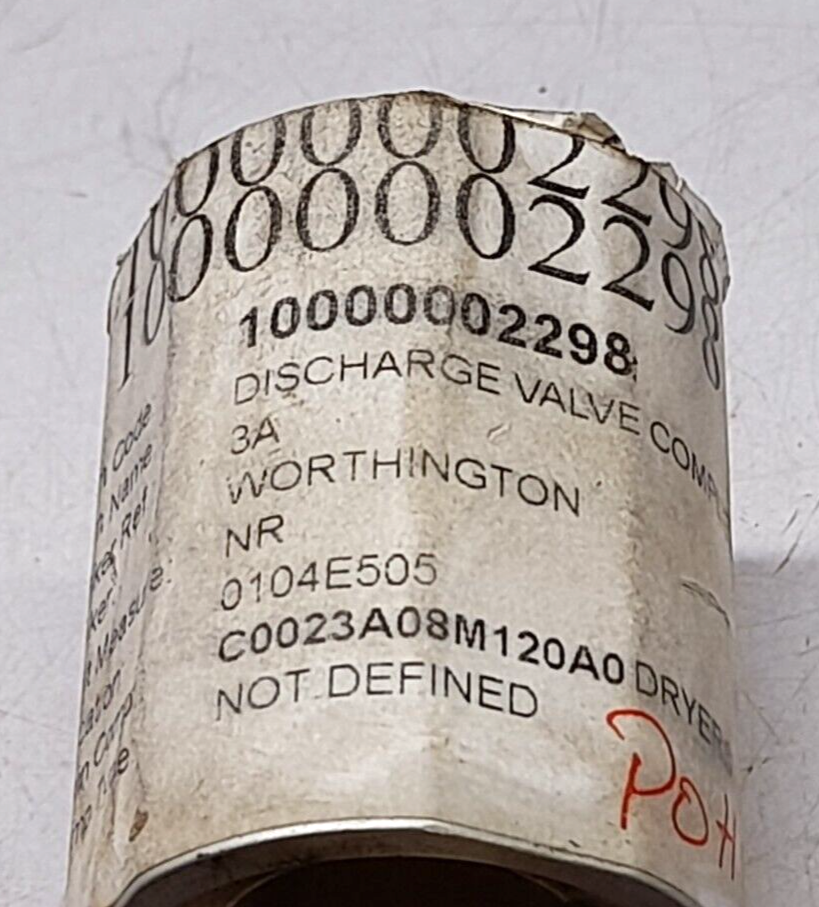 Worthington 3A Discharge Valve Complete