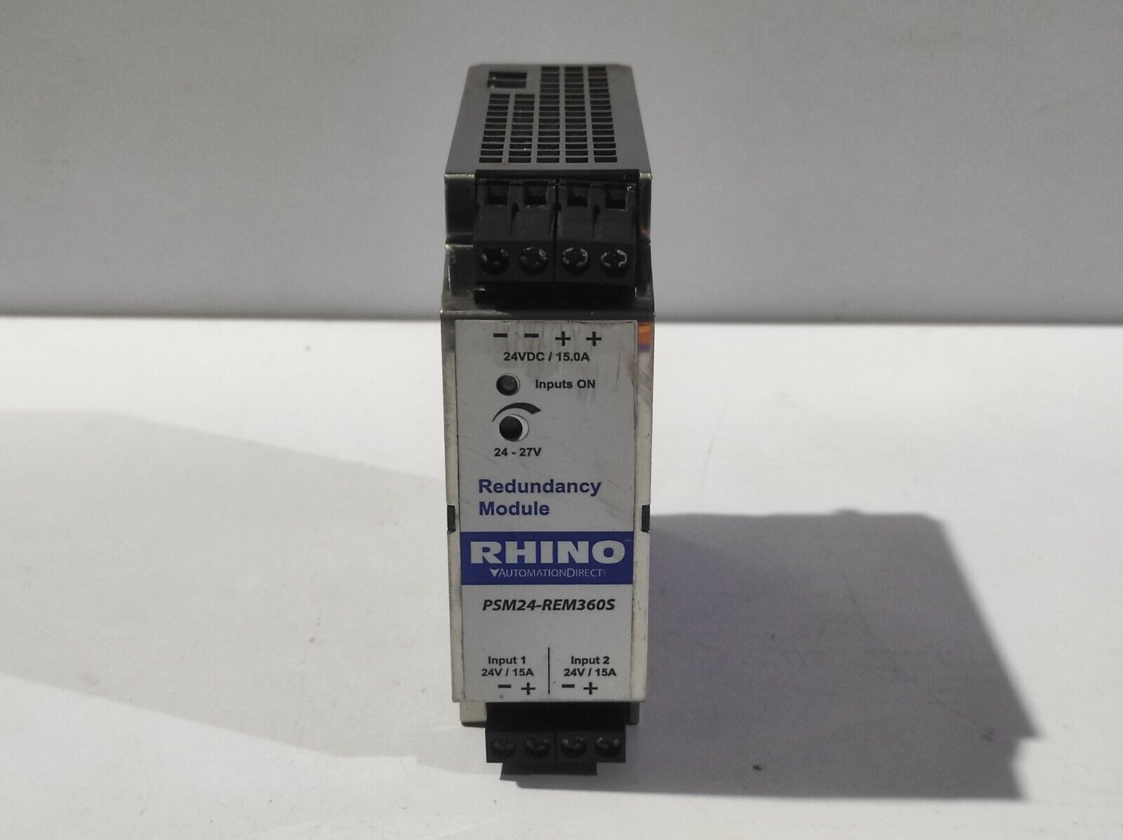 Rhino PSM24-REM360S Redundancy Module PSM24REM360S 24VDC 15.0A