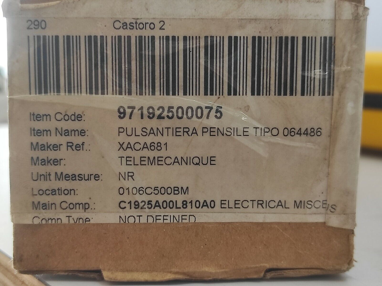 Telemecanique XAC A681 Pendant Control Station XACA681 Schneider Electric XAC-A6