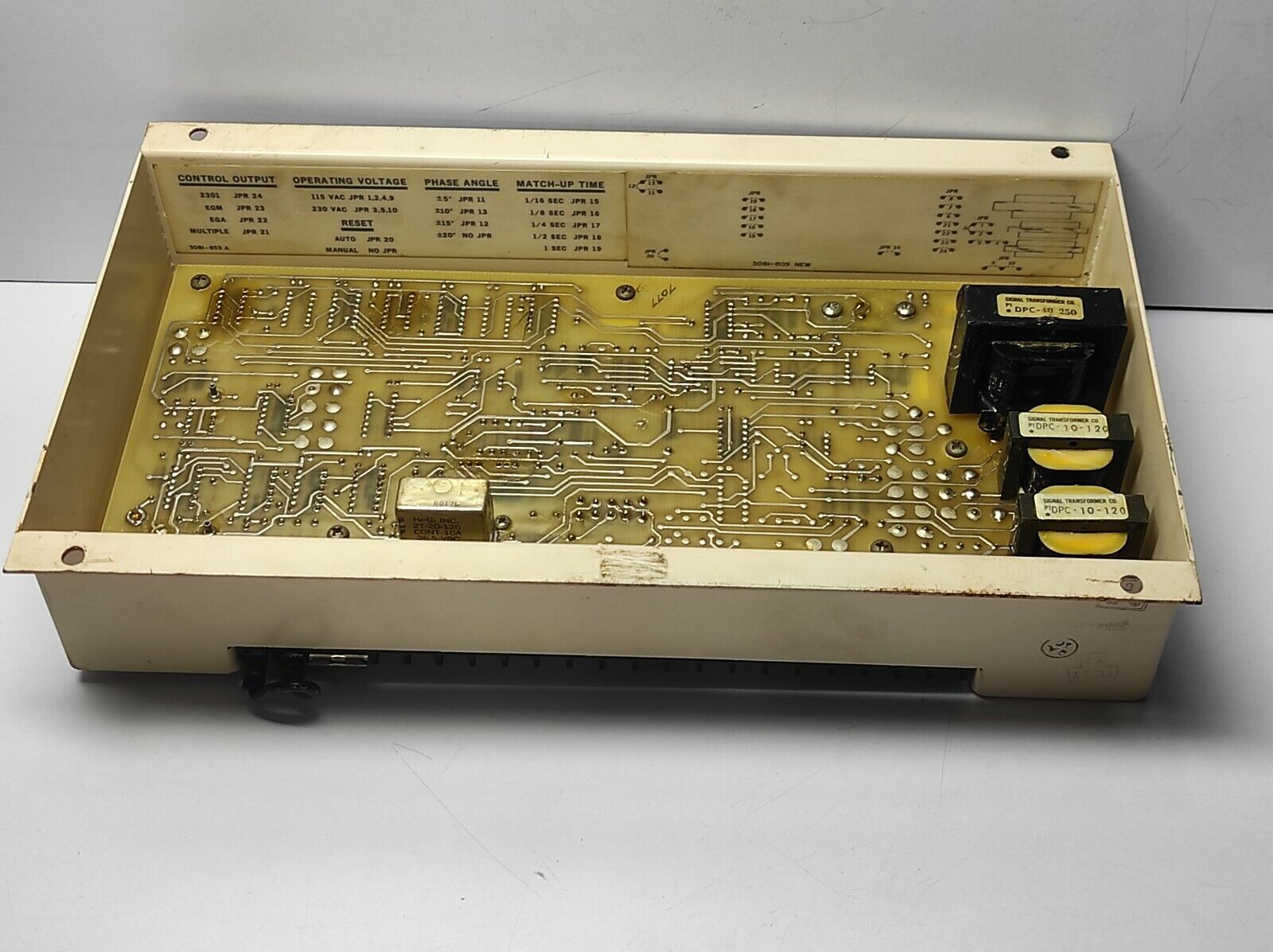 Woodward A8271-610 SPM Synchronizer 115VAC A8271610